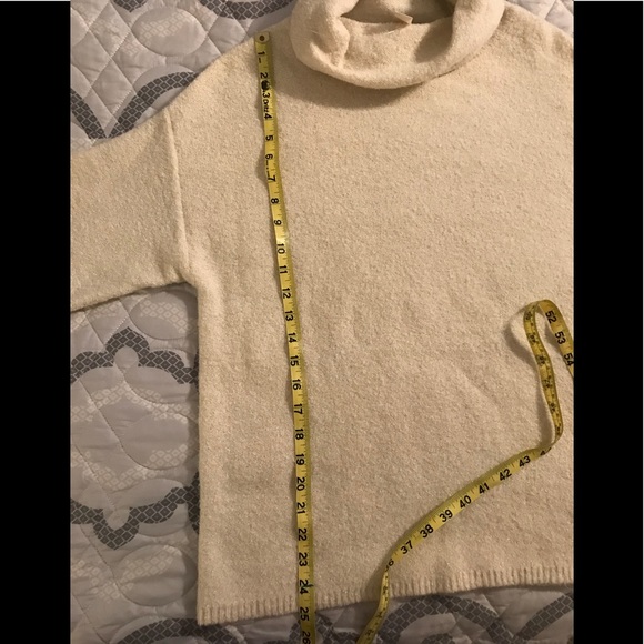 Chico’s Cowl Neck Sweater with Gold threading - Picture 6 of 6